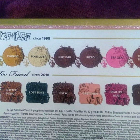FINAL SALE🔮Too faced eyeshadows - Picture 7 of 10